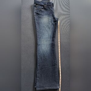 lei Ashley Low-rise Slim Boot Size 11 Short  Dark Wash Indigo  Jeans
